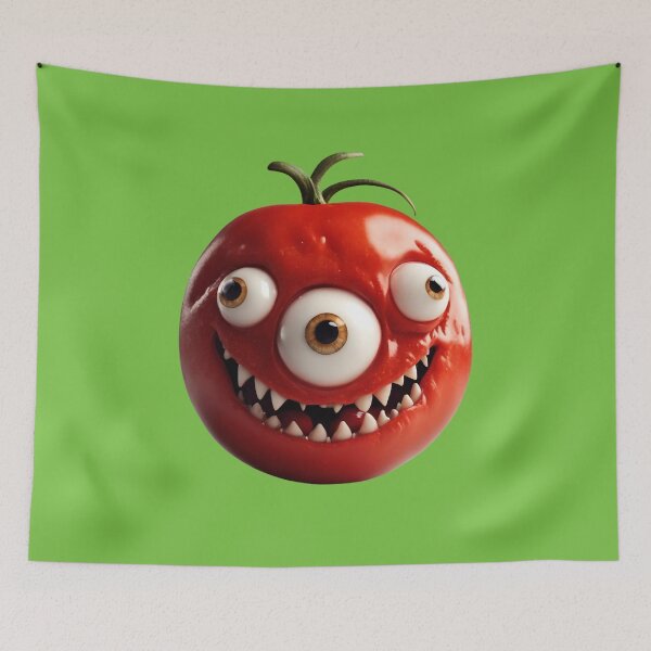 Item preview, Three-Eyed Monster Tomato - Tomato Love - Tomatoes are a fruit designed and sold by SheepAttack.
