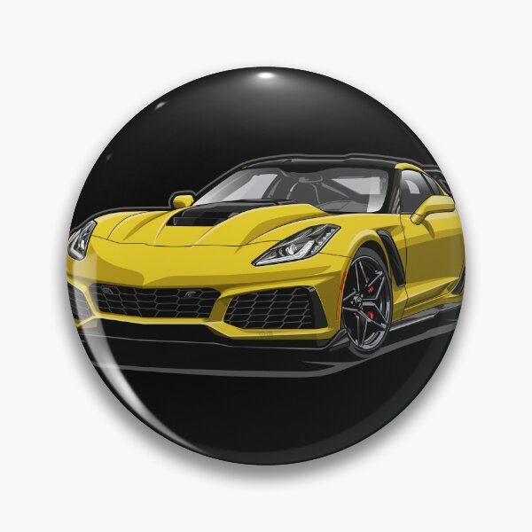 Item preview, C7 Corvette ZR1 (Accelerate Yellow) designed and sold by JioojiProject.