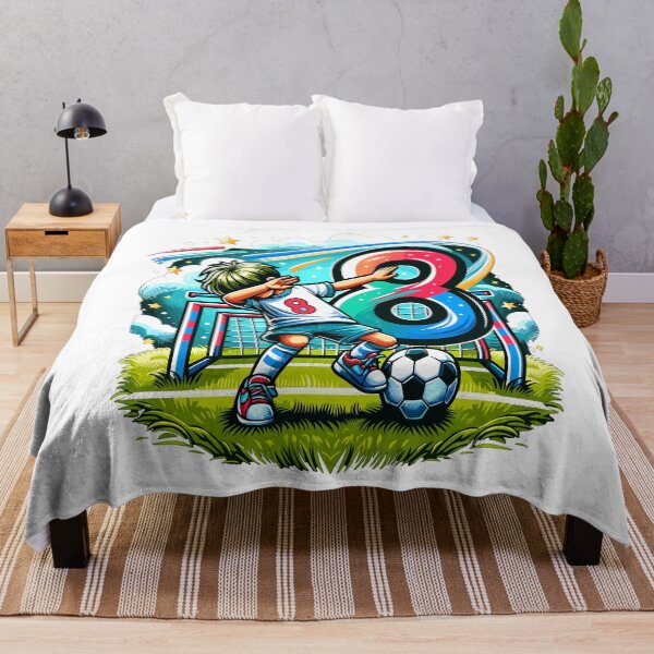 Item preview, 8 Year Old Young Football Birthday Idea designed and sold by druckfun.