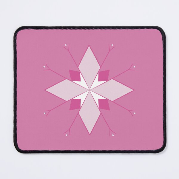 Item preview, Art deco snowflake in pin motif designed and sold by martaaileen.