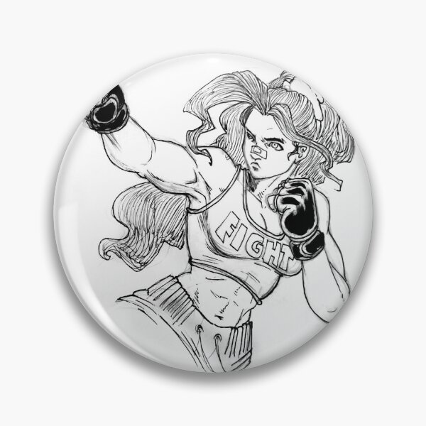 Item preview, Fight Girl designed and sold by CesareMarino.