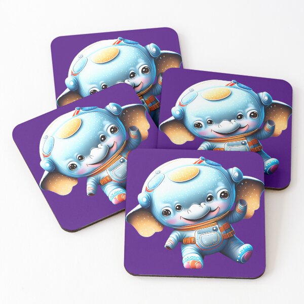 Item preview, Galactic Majesty: Space Elephant Cosmos Adventure designed and sold by captainpeter.