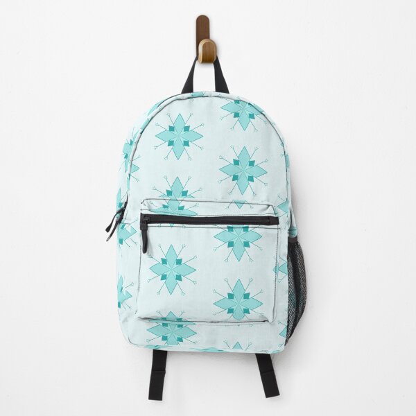 Item preview, Art deco snowflake in blue motif designed and sold by martaaileen.