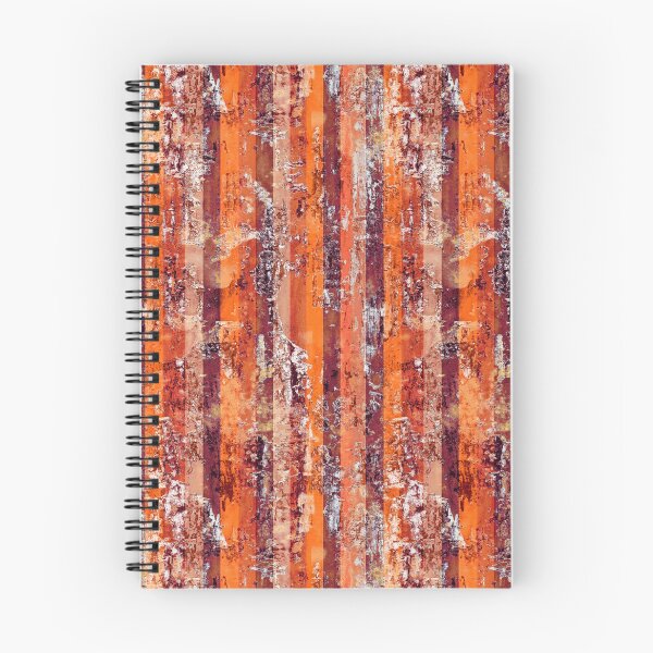 Item preview,  Scrappy surface stripes	orange designed and sold by Alessandro Remo Mazzoni Remotextiles.