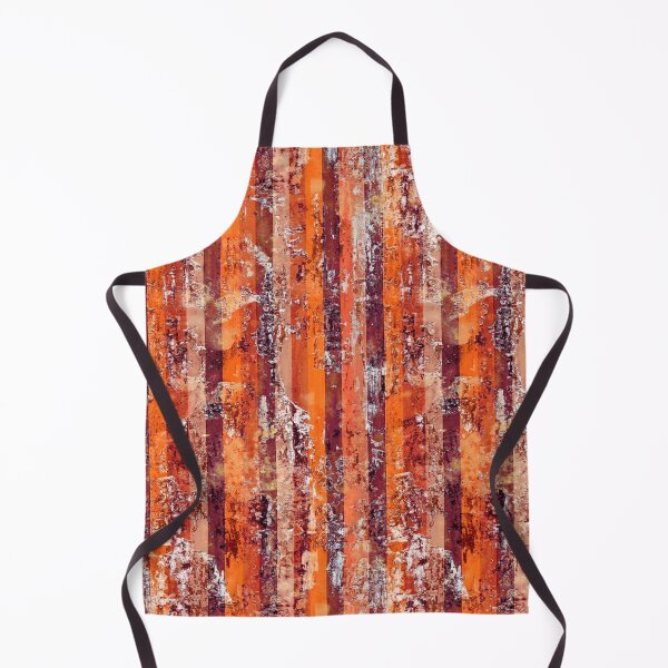 Item preview,  Scrappy surface stripes	orange designed and sold by Alessandro Remo Mazzoni Remotextiles.