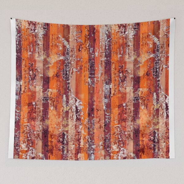 Item preview,  Scrappy surface stripes	orange designed and sold by Alessandro Remo Mazzoni Remotextiles.