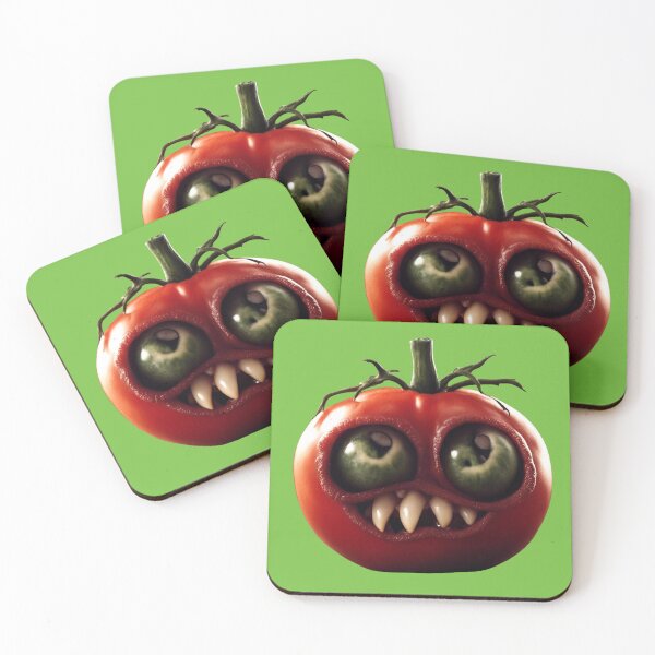 Item preview, Monster Tomato - Your green eyes are so blue! - Tomato love designed and sold by SheepAttack.