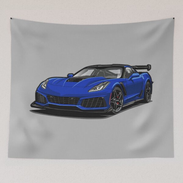 Item preview, C7 Corvette ZR1 (Lake Blue) designed and sold by JioojiProject.