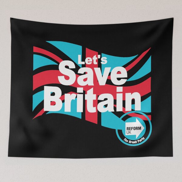 Item preview, lets save Britain - reform UK designed and sold by Colorfulman.
