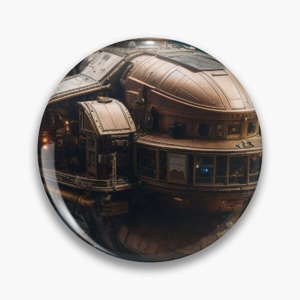 Artikelvorschau, Steampunk Interplanetarisches Raumschiff - 3 entworfen und verkauft von nyathiwa.