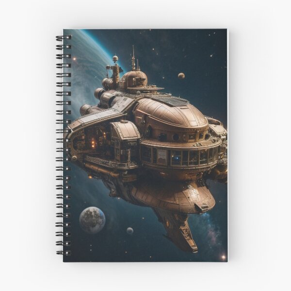 Artikelvorschau, Steampunk Interplanetarisches Raumschiff - 3 entworfen und verkauft von nyathiwa.