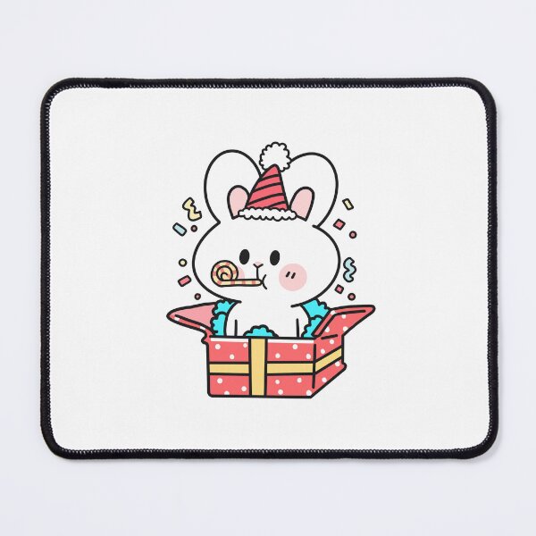 Item preview, Happy Birthday - Cute Rabbit inside a Present designed and sold by sleepycharis.
