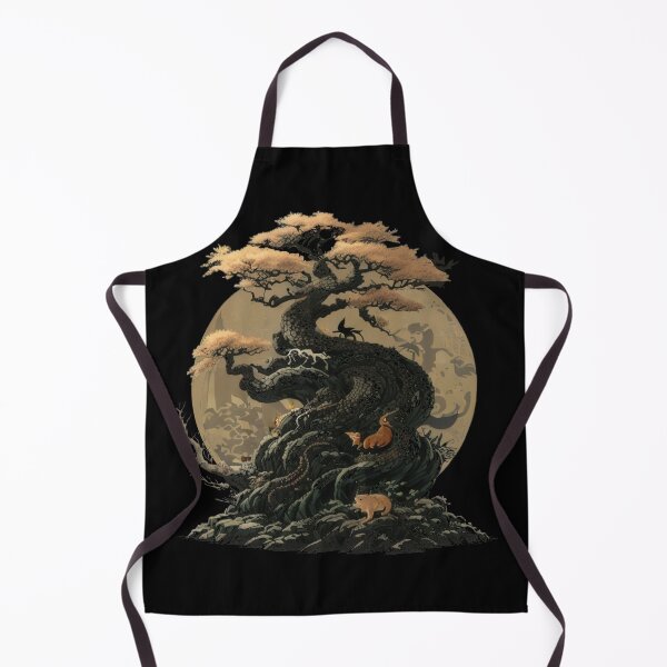 Item preview, Fantasy Tree of Japan - Foxes and Moon designed and sold by HideTheInsanity.