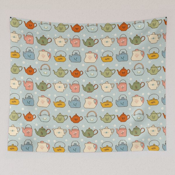Item preview, Folksy Teapots designed and sold by Rita Cuppari.