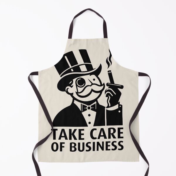 Item preview, Take care of business - Monopoly Man designed and sold by CareofPosters.