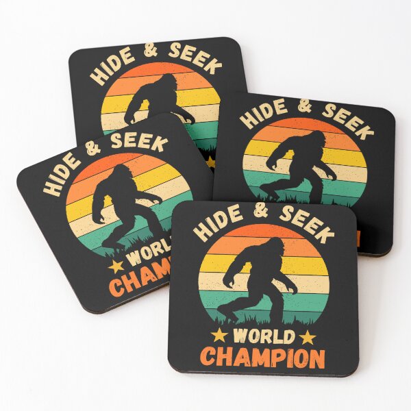 Item preview, Retro Bigfoot Hide & Seek World Champion designed and sold by Arinassart.