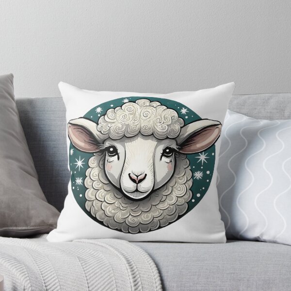Item preview, Cute Christmas Sheep  designed and sold by dariapoczekaj.