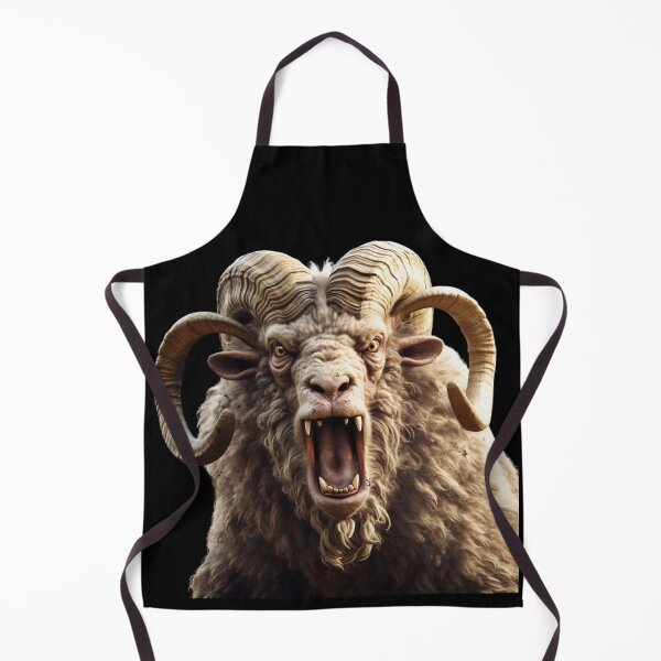 Item preview, Angry Aries Ram Fiercen Animal Zodiac designed and sold by NatalieArtiste.