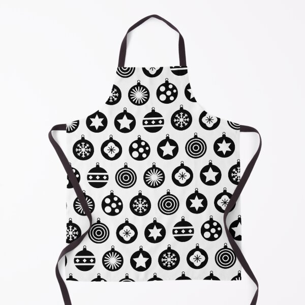 Item preview, Black and White Christmas Bauble Pattern designed and sold by Blue-Banana.