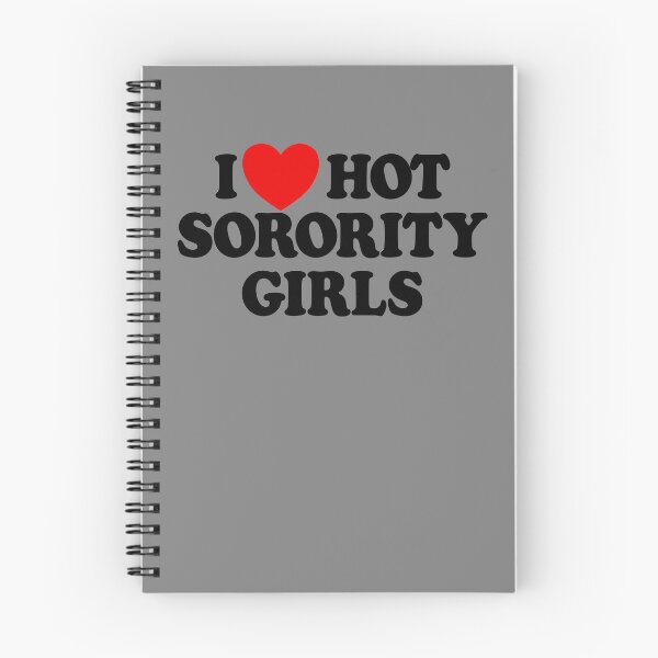 Item preview, I Love Hot Sorority Girls College Men's I Love Hot Girls Gear designed and sold by DynamicDesign.