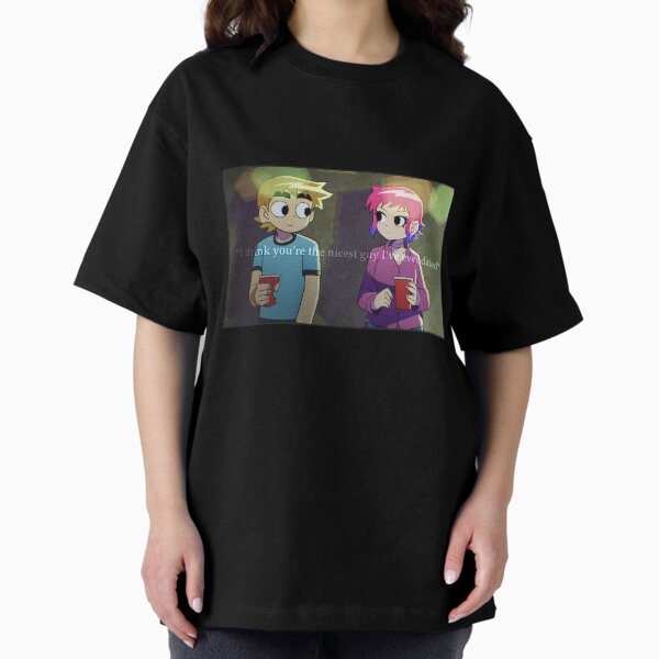 Item preview, the nicest guy ( scott pilgrim x ramona flowers ) designed and sold by katsukijoestar.