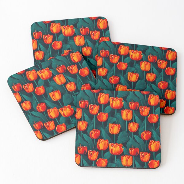 Item preview, Tulip Flower Pattern designed and sold by panchiTWO.