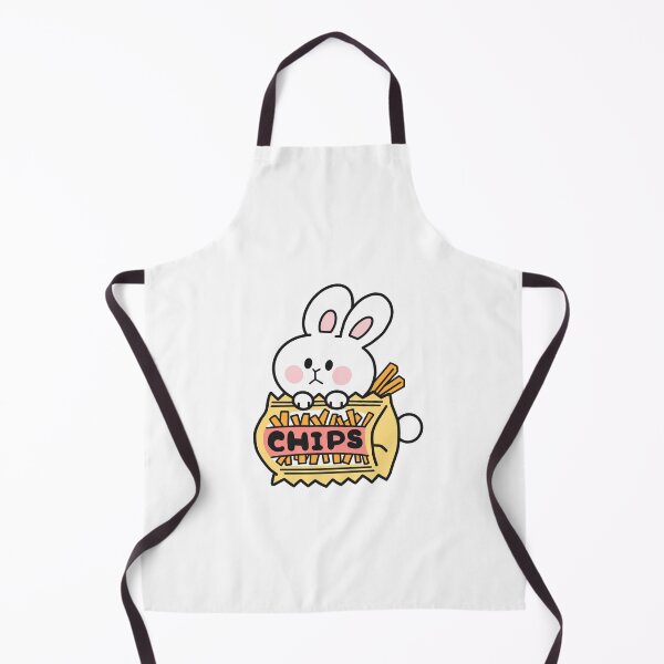 Item preview, Cute Rabbit Eating Chips designed and sold by sleepycharis.