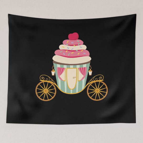 Item preview, Cake Carriage Tartlet Horse-drawn designed and sold by MooonTees.