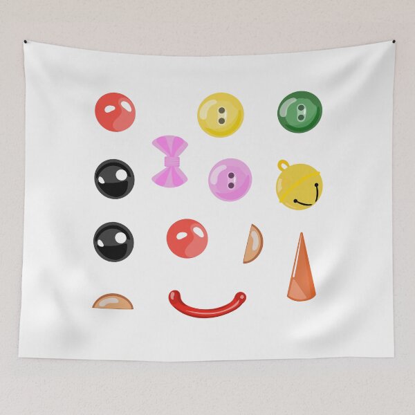 Item preview, make a snowman face  designed and sold by Fancyc.