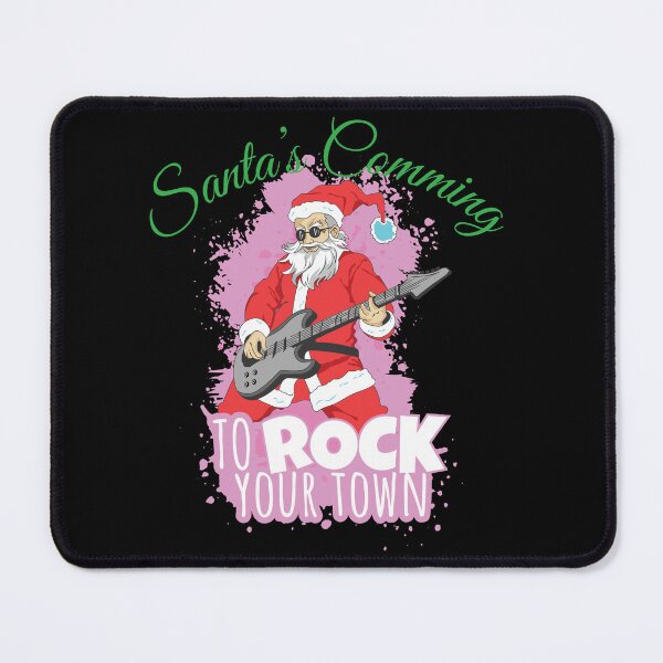 Item preview, Santa's Comming to Rock your Town - Santa Play Guitar designed and sold by DigitalFhaiz.