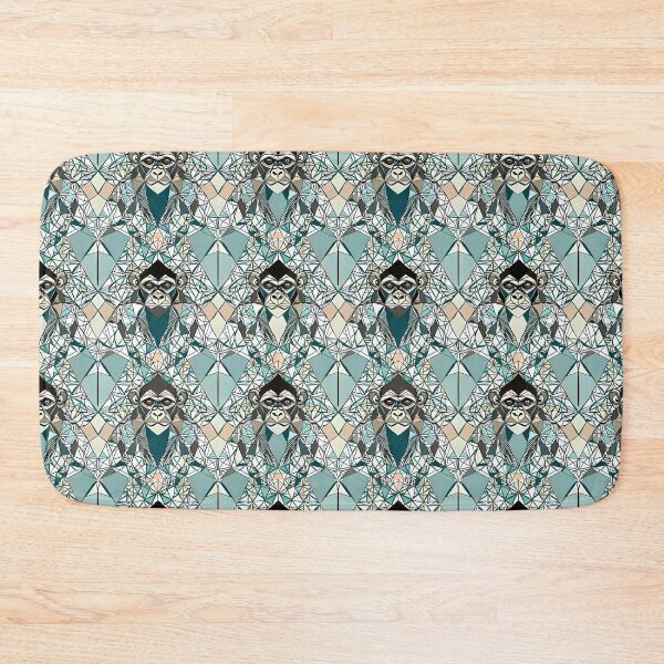Item preview, Geometric Monkey Primate Pattern designed and sold by Geonimalia.