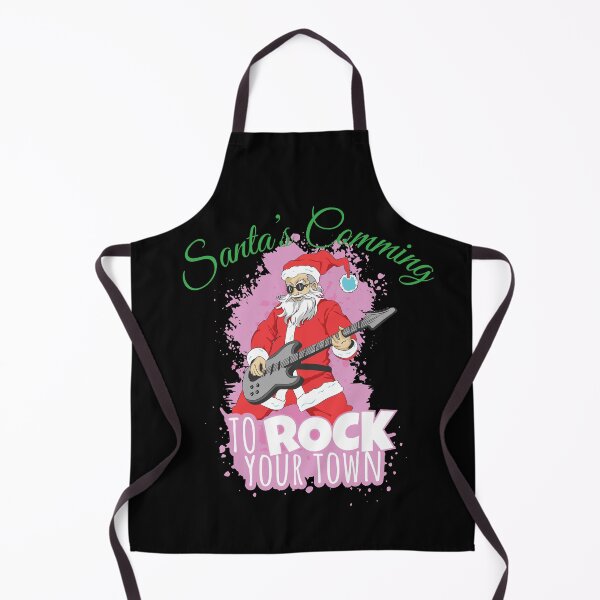 Item preview, Santa's Comming to Rock your Town - Santa Play Guitar designed and sold by DigitalFhaiz.