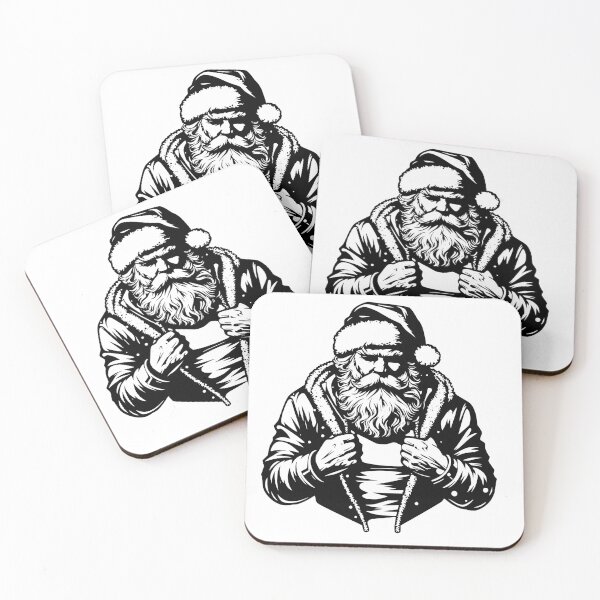 Item preview, Badass santa clause designed and sold by SVGArtByMaurice.