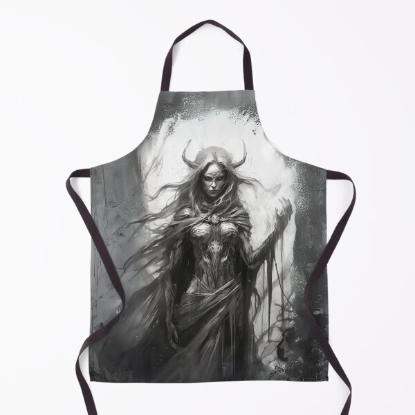 Item preview, Alluring Necromancer - Sketch Art designed and sold by letsgetinspired.