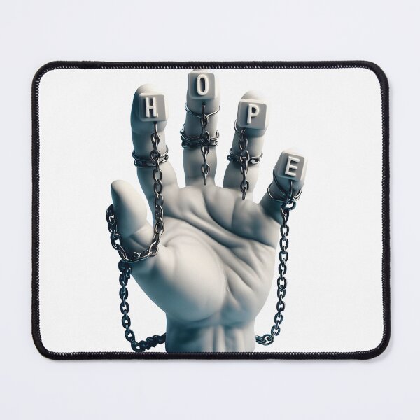 Item preview, Hand with HOPE Plaques  designed and sold by Glariix.
