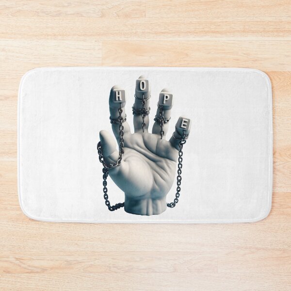 Item preview, Hand with HOPE Plaques  designed and sold by Glariix.