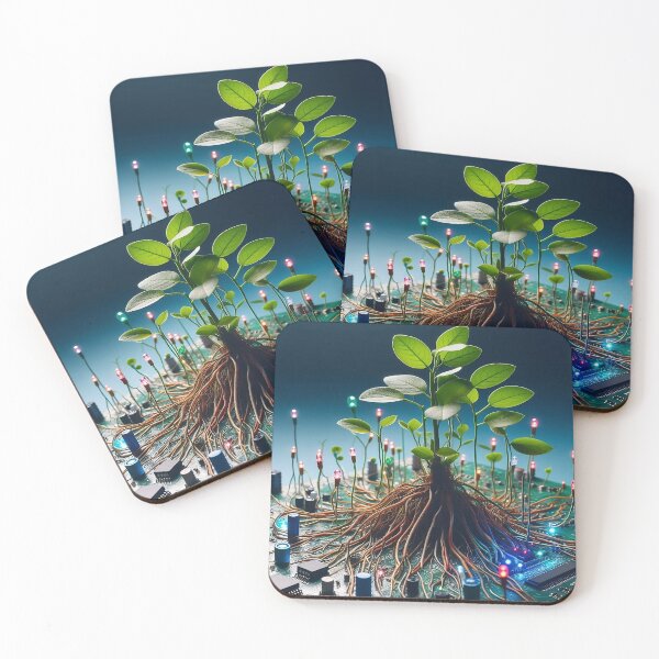Item preview, RootRevolt - Tree Tech-Nature Fusion designed and sold by WorkingsHandsBD.
