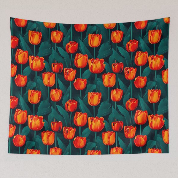 Item preview, Tulip Flower Pattern designed and sold by panchiTWO.