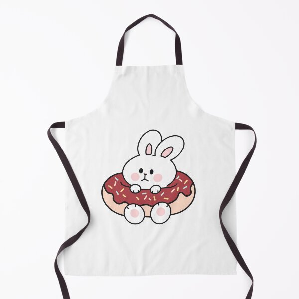 Item preview, Cute Rabbit Hugging Donut designed and sold by sleepycharis.