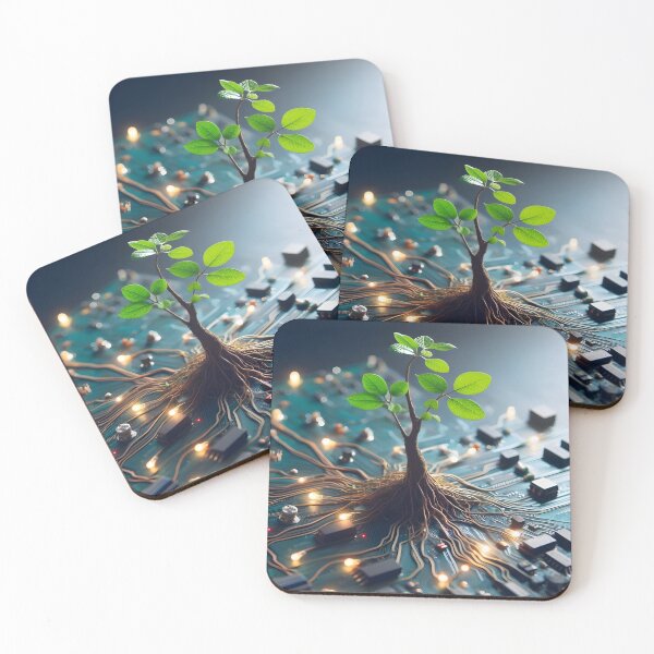 Item preview, RootRevolt - Tree Tech-Nature Fusion designed and sold by WorkingsHandsBD.