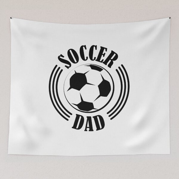 Item preview, soccer dad father soccer ball graphic logo club designed and sold by AndreMi.