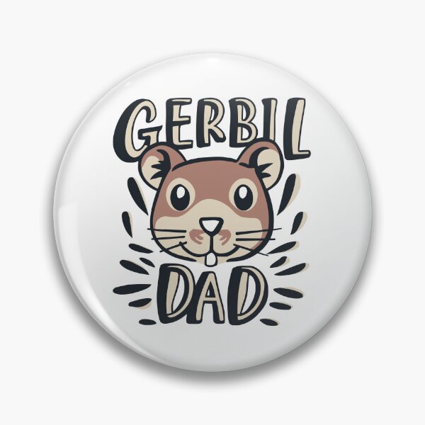 Item preview, Gerbil Dad Deluxe: Whisker-Worthy Gifts for the Ultimate Rodent Patriarch designed and sold by EmeraldeaArt.