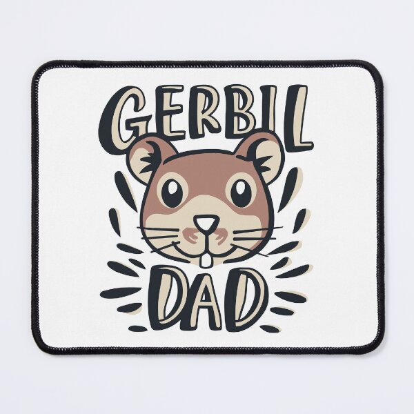 Item preview, Gerbil Dad Deluxe: Whisker-Worthy Gifts for the Ultimate Rodent Patriarch designed and sold by EmeraldeaArt.