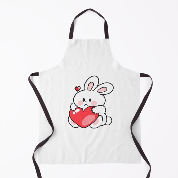 Item preview, Cute Rabbit Hugging a Heart designed and sold by sleepycharis.