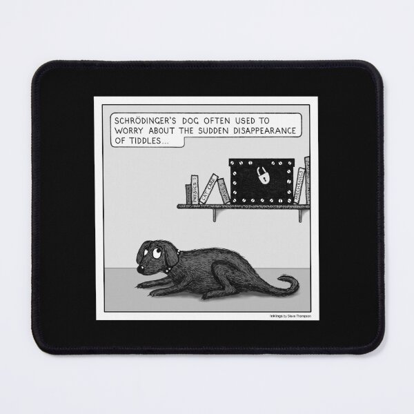 Item preview, Schrodinger's dog designed and sold by Inklings cartoons.