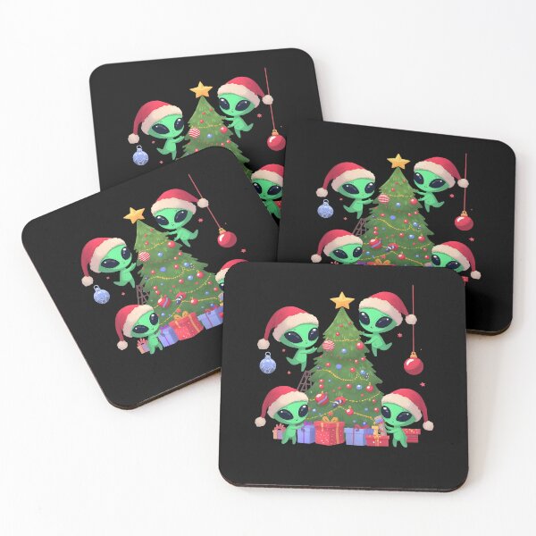 Item preview, Aliens decorate Christmas tree designed and sold by phys.