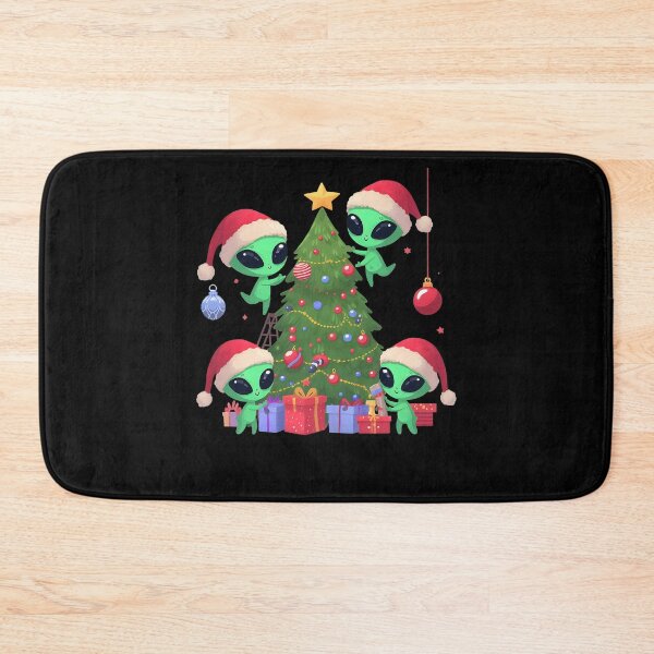 Item preview, Aliens decorate Christmas tree designed and sold by phys.