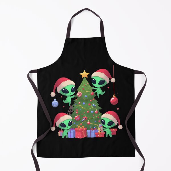Item preview, Aliens decorate Christmas tree designed and sold by phys.
