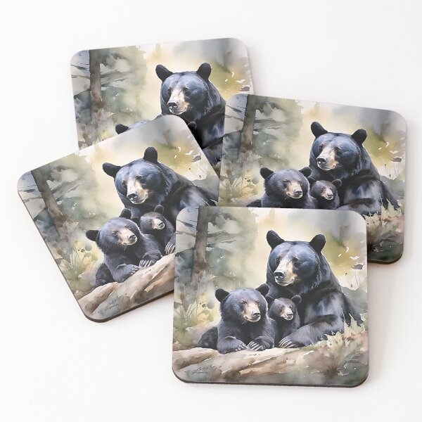 Item preview, Bear And Cubs 2 designed and sold by CAC Graphics.