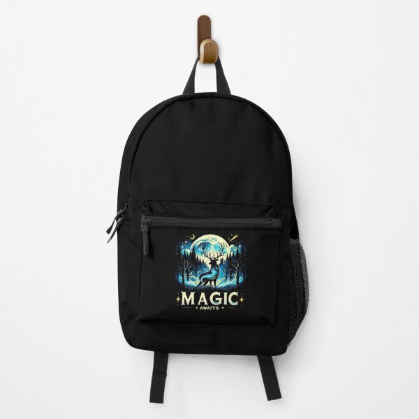 Item preview, Magic Awaits - Magical Stag in the Night designed and sold by Fenay Designs.